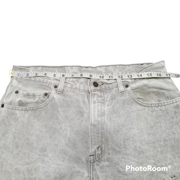 Levi's 506 Grey Acid Wash Jeans - Picture 7 of 13